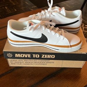 Nike court legacy , size 10 brand new in box, never worn